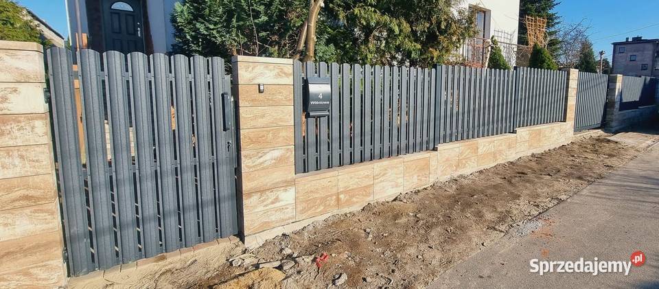 Ogrodzenia SZTACHETOWE bramyfurtkiprzęsła łódzkie