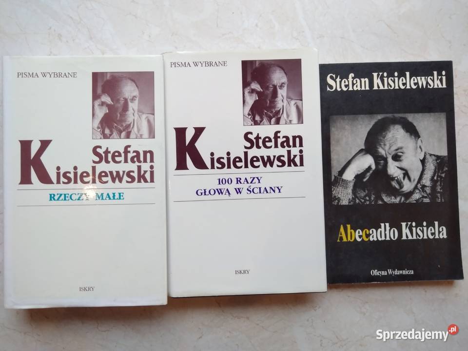 Stefan Kisielewski-Rzeczy małe,100 razy głową-4 książki