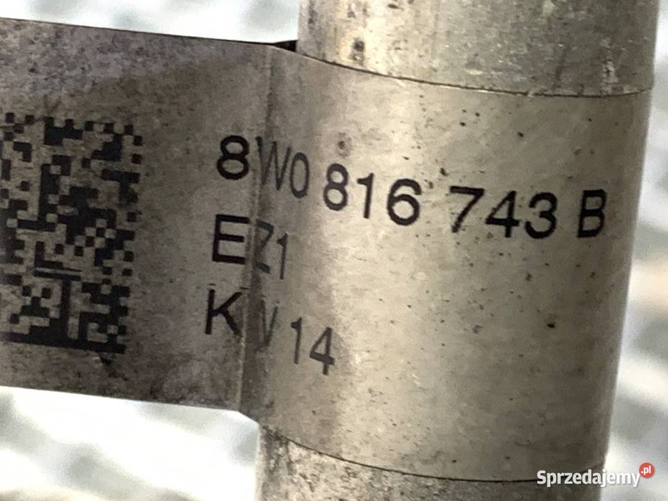 RURKA KLIMATYZACJI AUDI A4 B9 8W0816743B 20 150 podkarpackie sprzedam