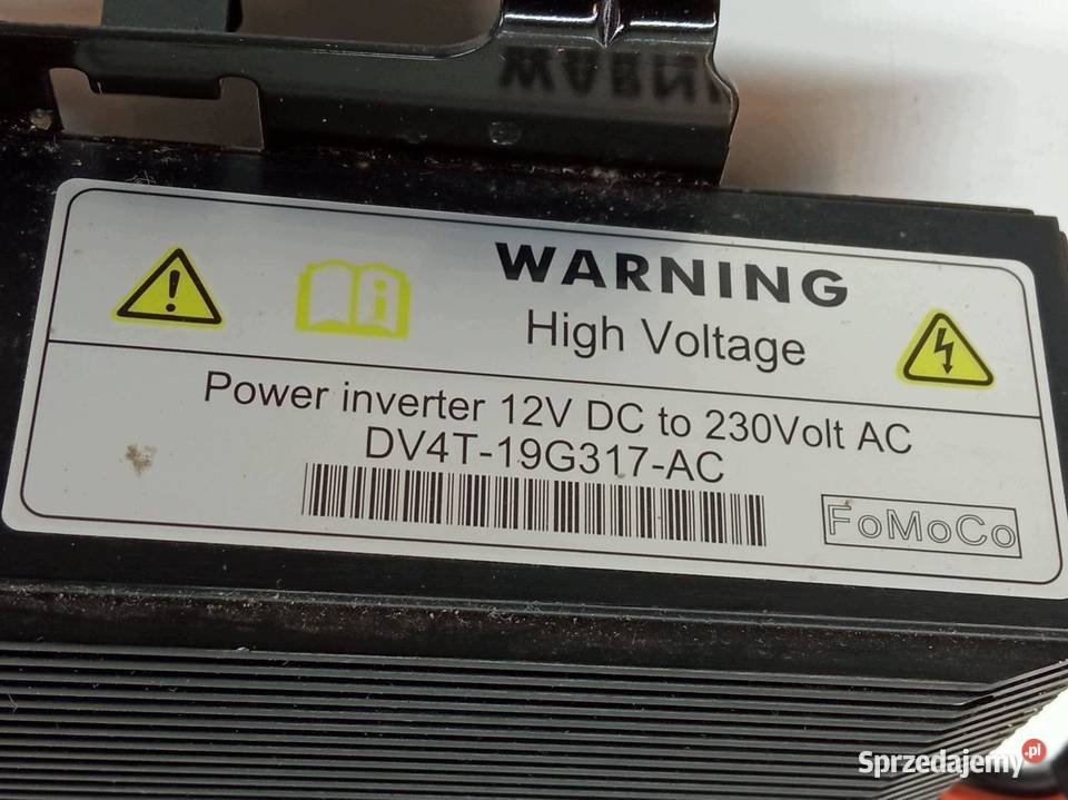 MODUŁ PRZETWORNICA NAPIĘCIA 12V230V DV4T19G317AC Rok produkcji 2015
