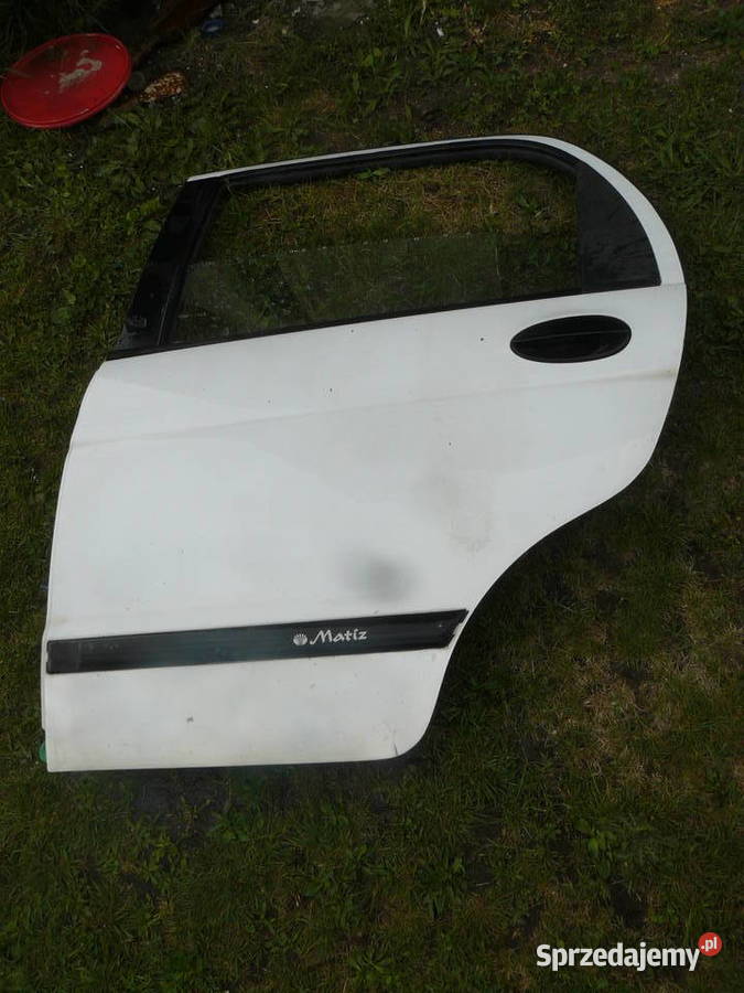 Drzwi tylne prawe lewe Daewoo Matiz 11u białe Kraków sprzedam