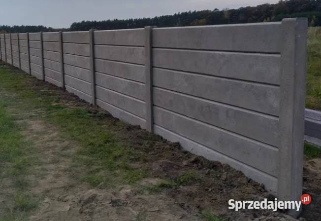 Płot Panelowy Ogrodzenie panelowe betonowe