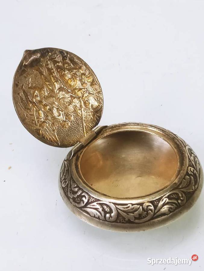 Pudełko na miętówki Srebro pr 835 Rembrandt Nowa Sól