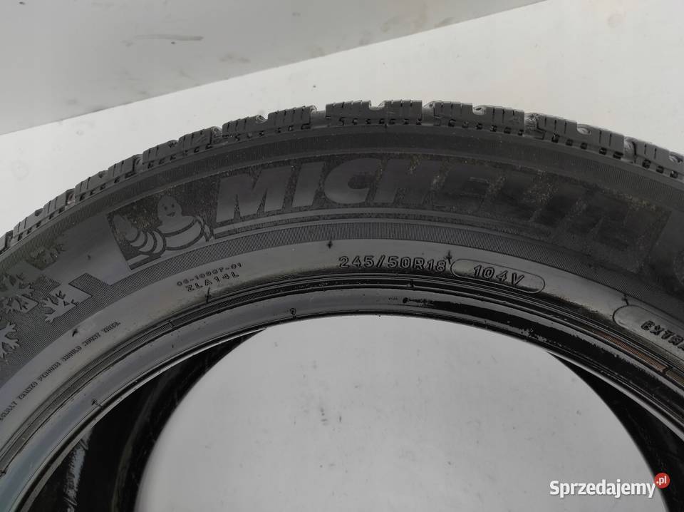OPONY ZIMOWE MICHELIN 2455018 2014r 395mm 2 18cale Nowy Tomyśl sprzedam