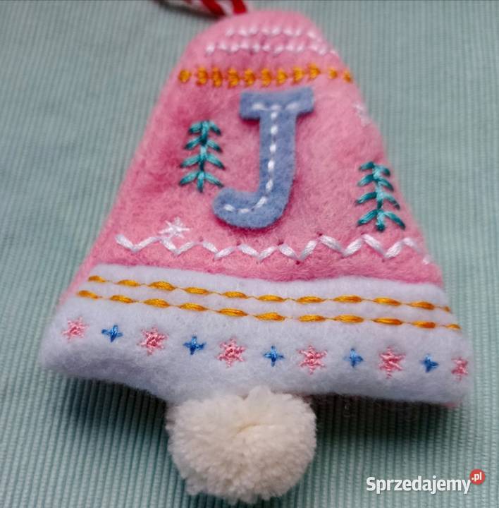 Dekoracja wisząca ozdobna wielokolorowa Łódź