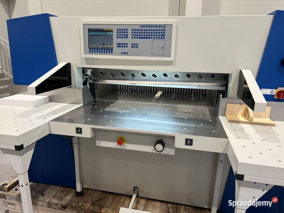 Gilotyna do cięcia papieru Wohlenberg 115CutTec Radom