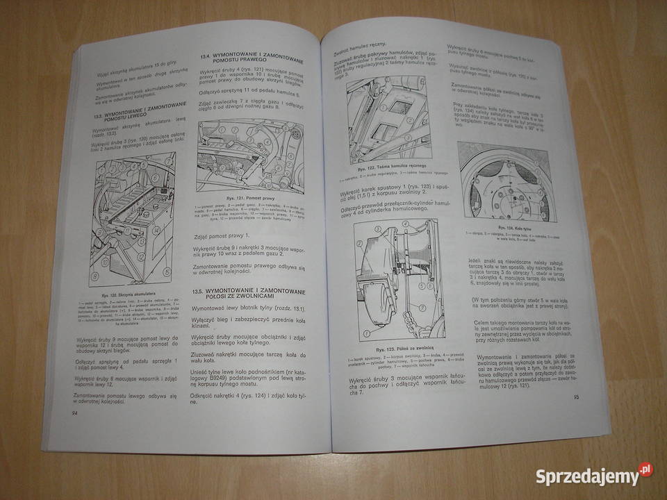 Ursuc c4011 instrukcja napraw redruk Motoryzacja Końskie