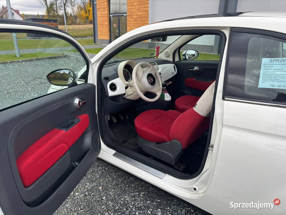Fiat 500 Lounge ss 09 Twinair 85 salon Fiat Bystrzyca Kłodzka
