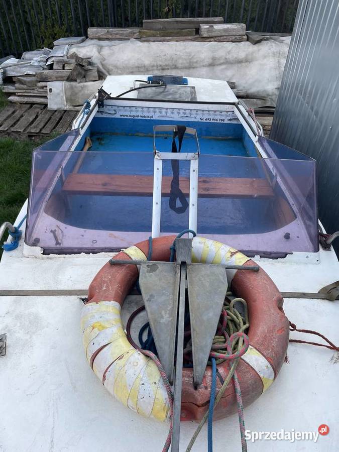 Łódź Wędkarska Przyczepa podłodziowaSilnik Garwolin