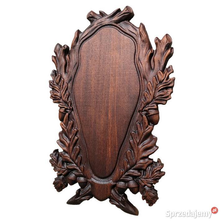 K318P Rzeźbiona deska pod rogacza koziołka Szczekociny