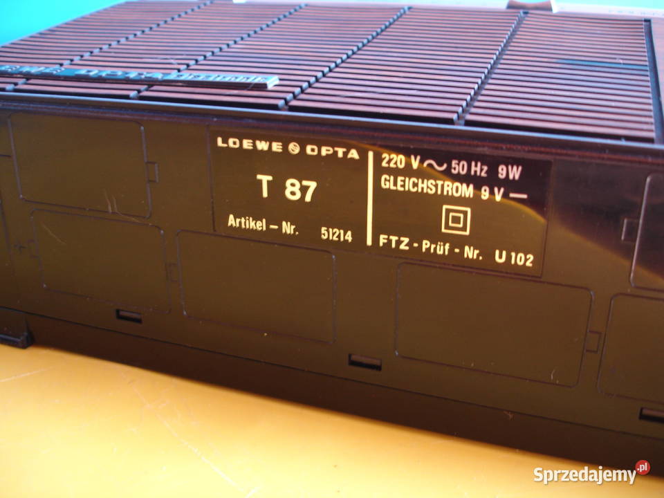 Radio LOEWE OPTA T87 Zielona Góra