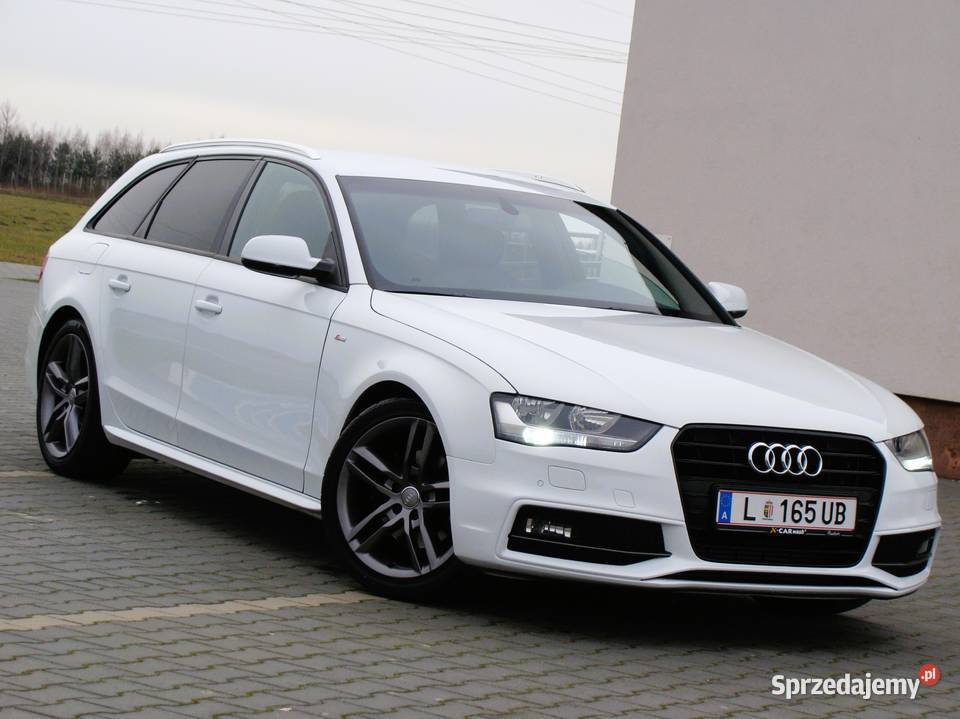 Audi a4 B8 20 TDI 143 manual 2x sline skora s wielofunkcyjna kierownica Radom
