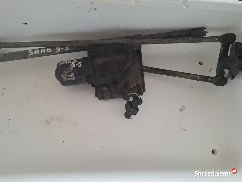 SAAB 95 silniczek wycieraczek mechanizm przód