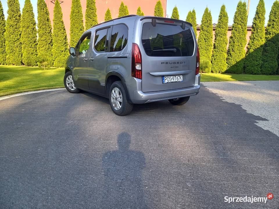 Peugeot Rifter manualna Rifter wielkopolskie Odolanów