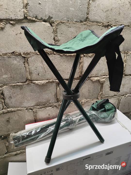 Stołek Trójnóg Turystyczny Kempingowy Składany Lublin