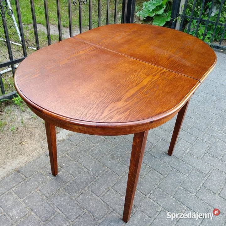 Stół owalny rozkładany Mid century Skandynawia Stoły Radomsko