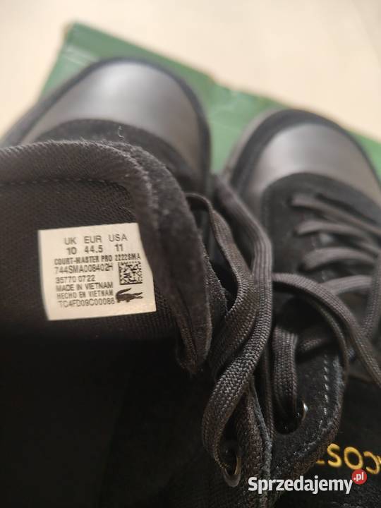Buty sneakersy Lacoste sprzedam