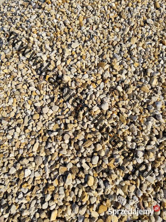 Żwirek miodowy żwir kamyki kruszywo kamień żółty Żwir i kamienie Kobyłka