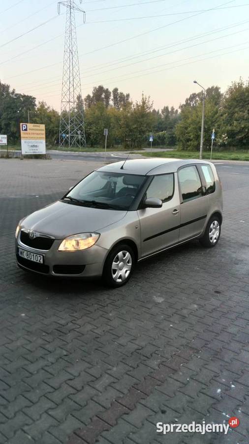 Skoda Romster zadbana BENZ GAZ Warszawa