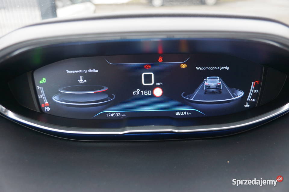 Peugeot 3008 20 Diesel 150 Klimatronic Półskóra szary Nowy Sącz