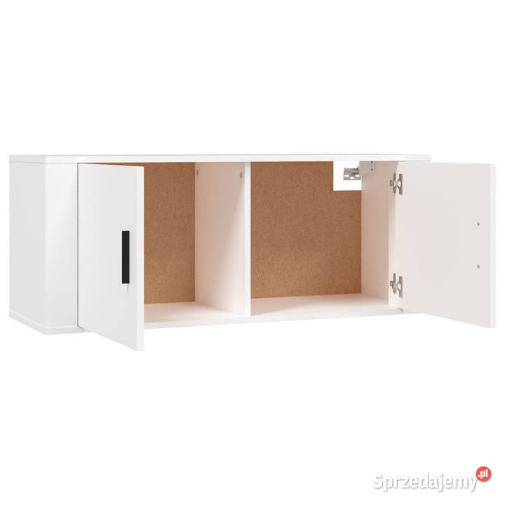Wisząca szafka telewizyjna biała 100x345x40 Warszawa