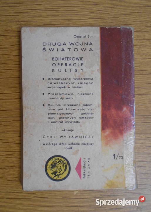 Żółty Tygrys B12145 czuwa 172 Książki i Podręczniki lubelskie Parczew