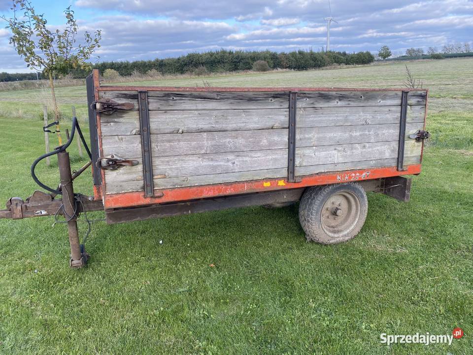 Przyczepka do mini ciagniczka z wywrotem i