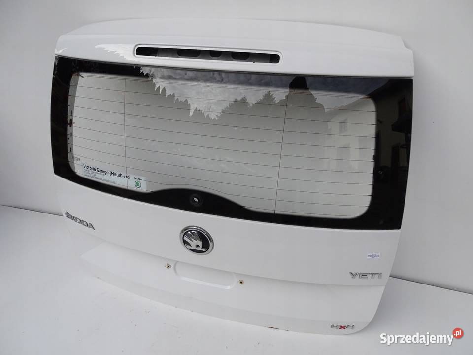KLAPA TYŁ TYLNA BAGAŻNIKA Z SZYBĄ LF9E SKODA osobowe