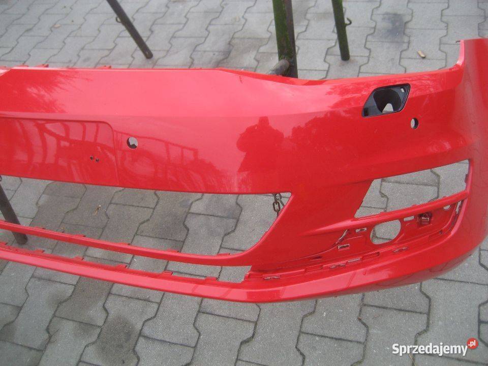 vw golf 7 vii zderzak przedni 6x pdc otwory na Rakoniewice