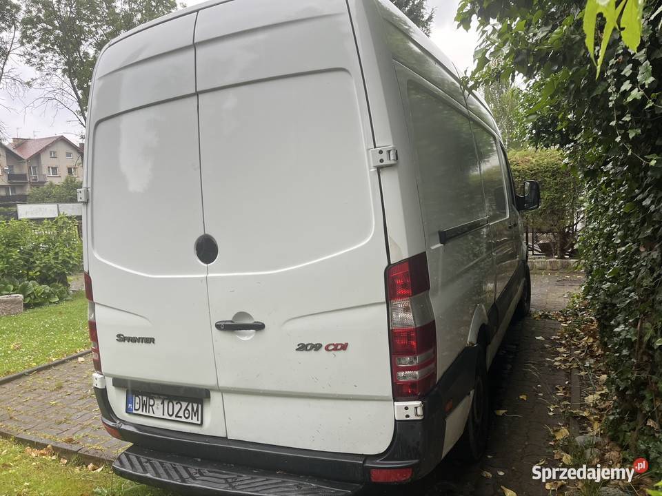 Sprinter 209 CDI nieuszkodzony Siechnice