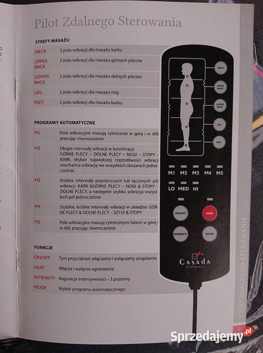 casada mata materac wibracyjny grzejny Żagań sprzedam