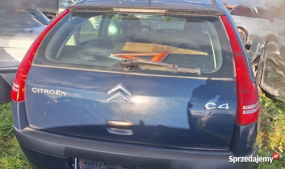 Klapa Tylnia Bagażnika Citroen C4 Wisznice