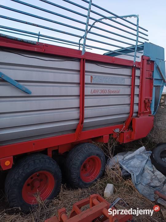 Przyczepa samozbierająca Mengele law 360 wielkopolskie