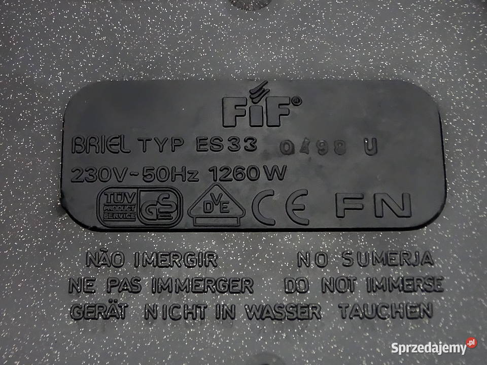 Ekspres ciśnieniowy BRIEL ES33 Espresso lubelskie Biłgoraj