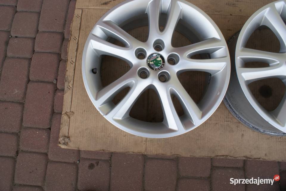 Alufelgi 65Jx16 5x100x571 ET43 Oryginał Skoda Dynów