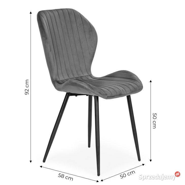 Zestaw 4 krzeseł do salonu jadalni nowoczesne Bielsk Podlaski