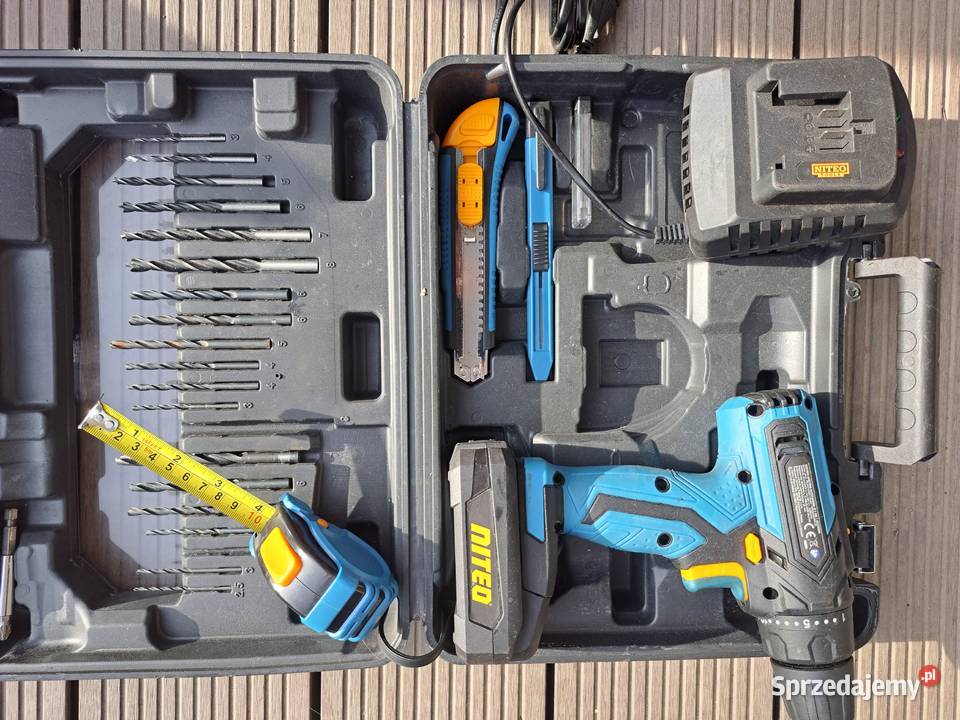 Wiertarka NITEO Tools Biedronka kufer z Wiertarki i wkrętarki Kraków