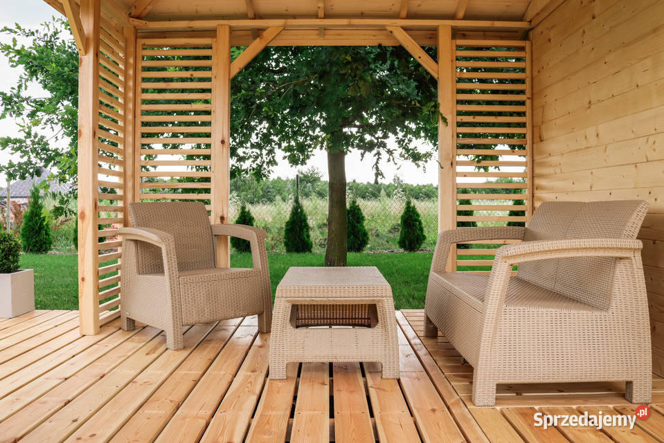 Domek ogrodowy narzędziowy Nowoczesne Domki La Architektura ogrodowa Katowice