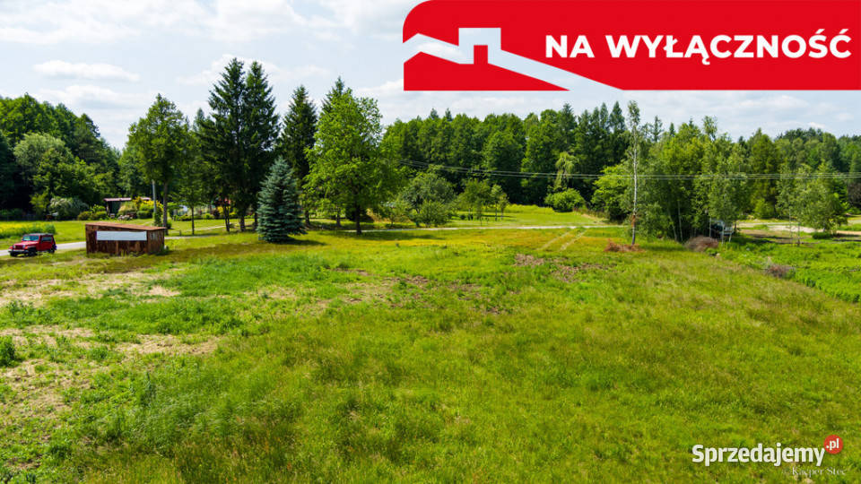 Działka budowlana 36 arów Pogórska Wola małopolskie