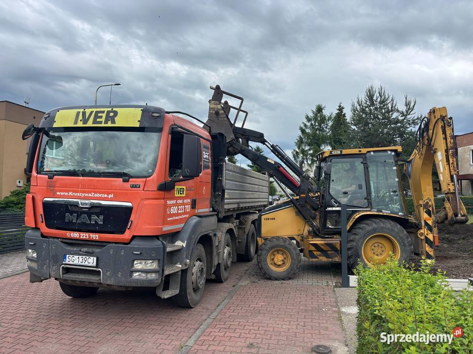 TransportWywóz Ziemi i Gruzu Betonu Wyburzenia Zabrze sprzedam