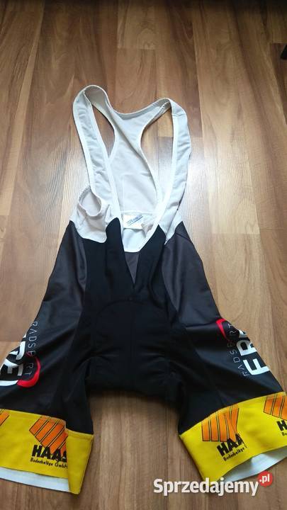 Spodenki rowerowe sportowe szelki wkładka bib