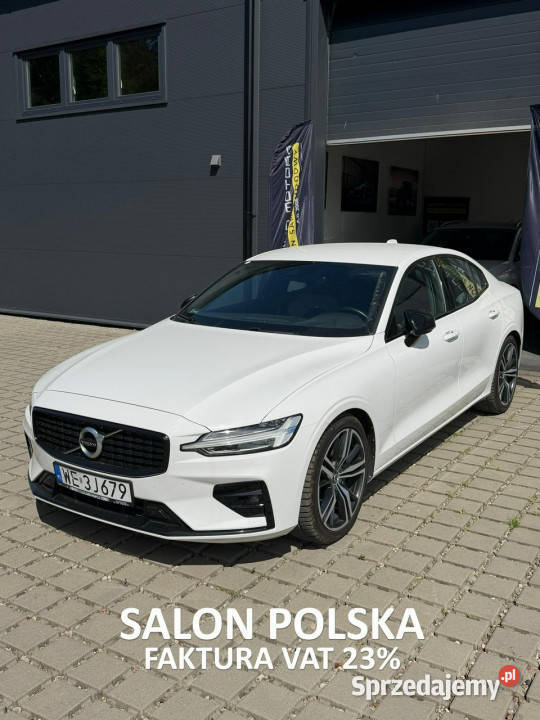 Volvo S60 R Design LEDY Harman Kardon Kamera Samochody osobowe Dębogórze