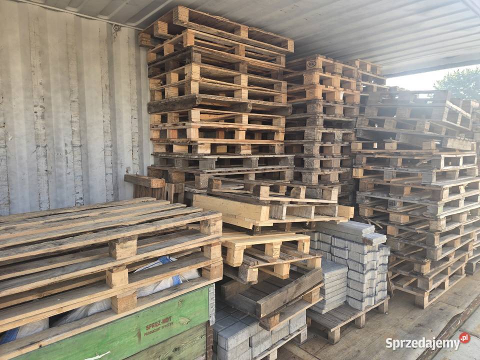 Sprzedam palety 80x120 100x120 100x200 125x250 Magazynowanie Lubanie