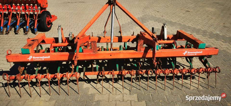 Agregat uprawowo siewny Kverneland Compact 3 nieuszkodzony Jarocin