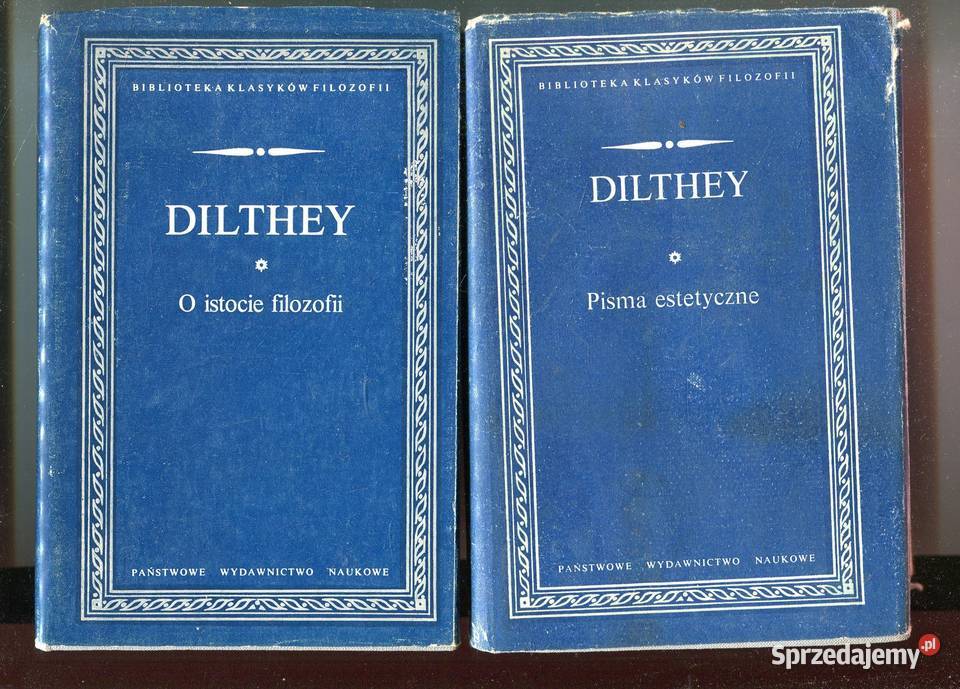 O istocie filozofii Pisma estetyczne Wilhelm twarda z obwolutą zachodniopomorskie