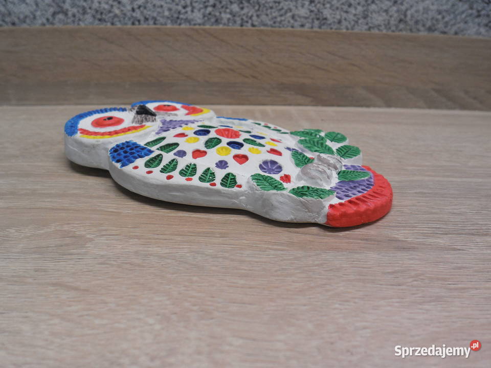 Zawieszka sowa Porcelana i szkło Raszków