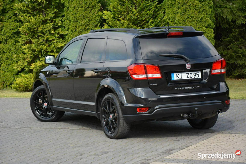 Fiat Freemont Black Code Alpine AWD 7Foteli Navi czujnik zmierzchu mazowieckie Ostrów Mazowiecka