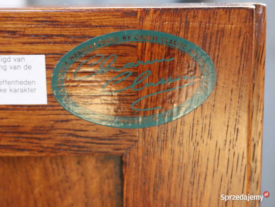 Komoda drewniana bufet sygnowana manufaktura Nowy Sącz
