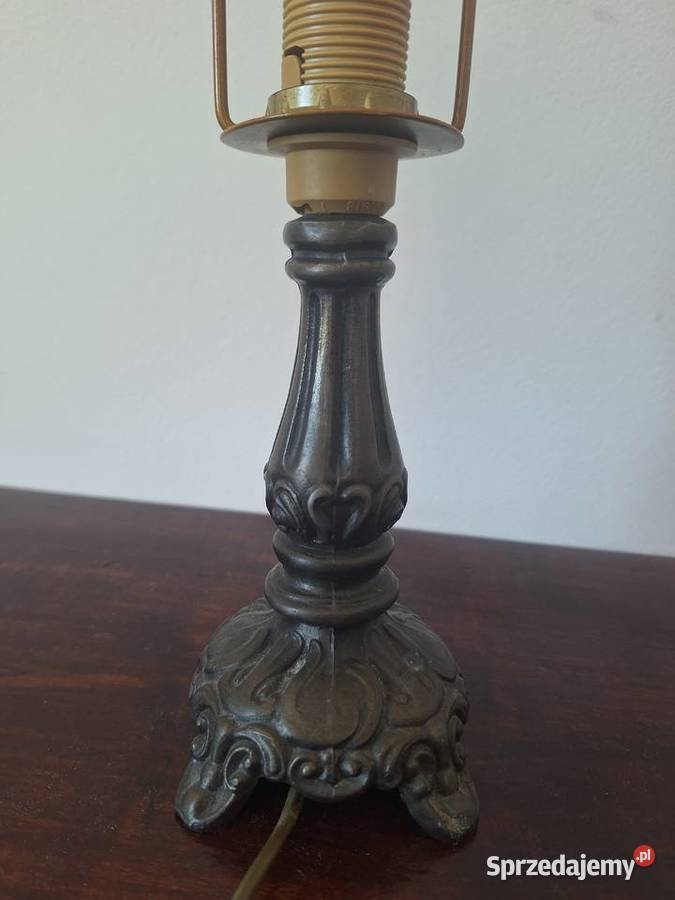 Lampa witrażowa stojąca nocna biurkowa styl Gdańsk sprzedam