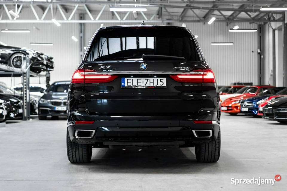 BMW X7 Polska Bezwypadek Niski Przebieg łopatki zmiany biegów Węgrzce